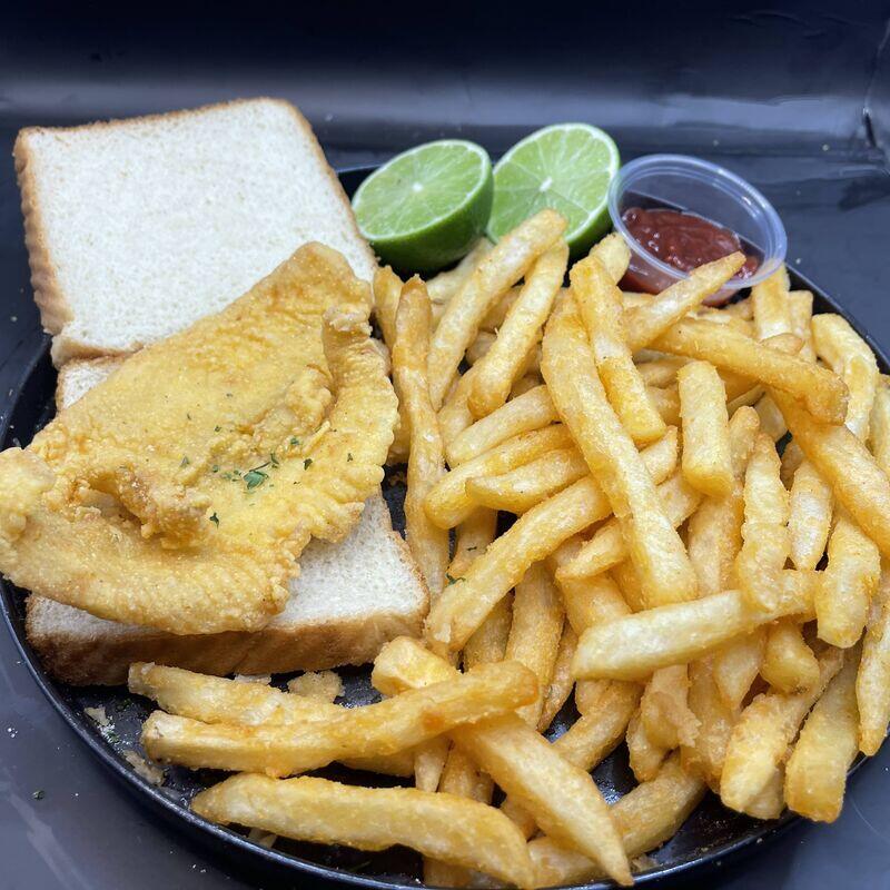 Tilapia Sandwich w. Fries